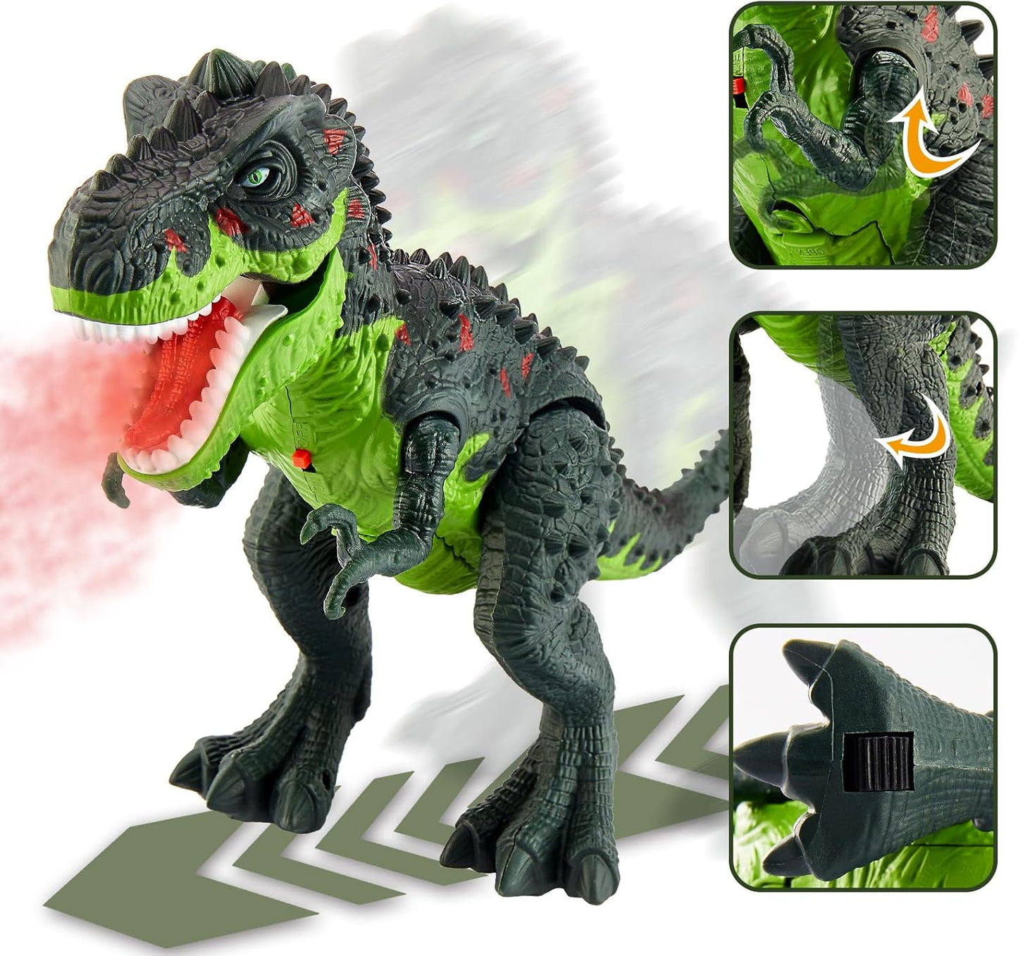 Dinosaurus sa efektom vatre