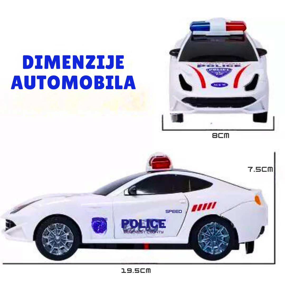 IGRAČKA - POLICIJSKI AUTOMOBIL