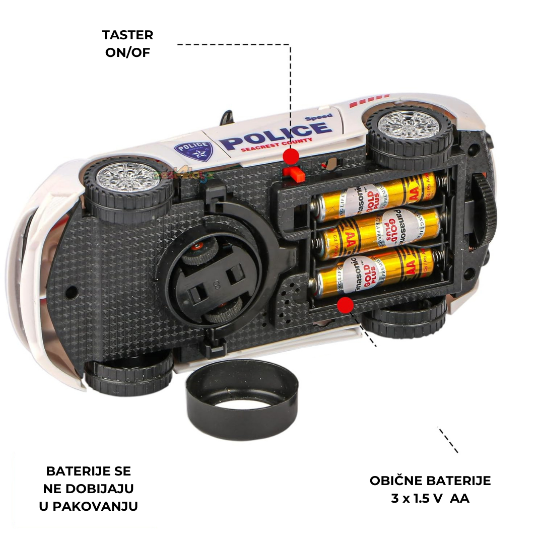 IGRAČKA - POLICIJSKI AUTOMOBIL