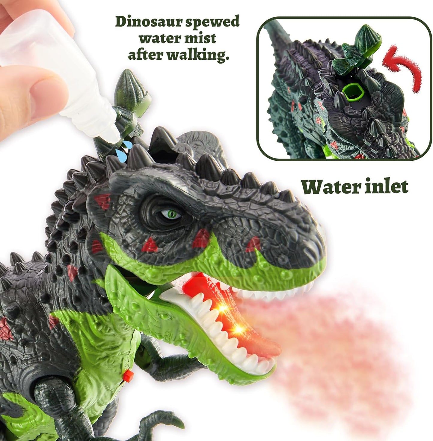 Dinosaurus sa efektom vatre