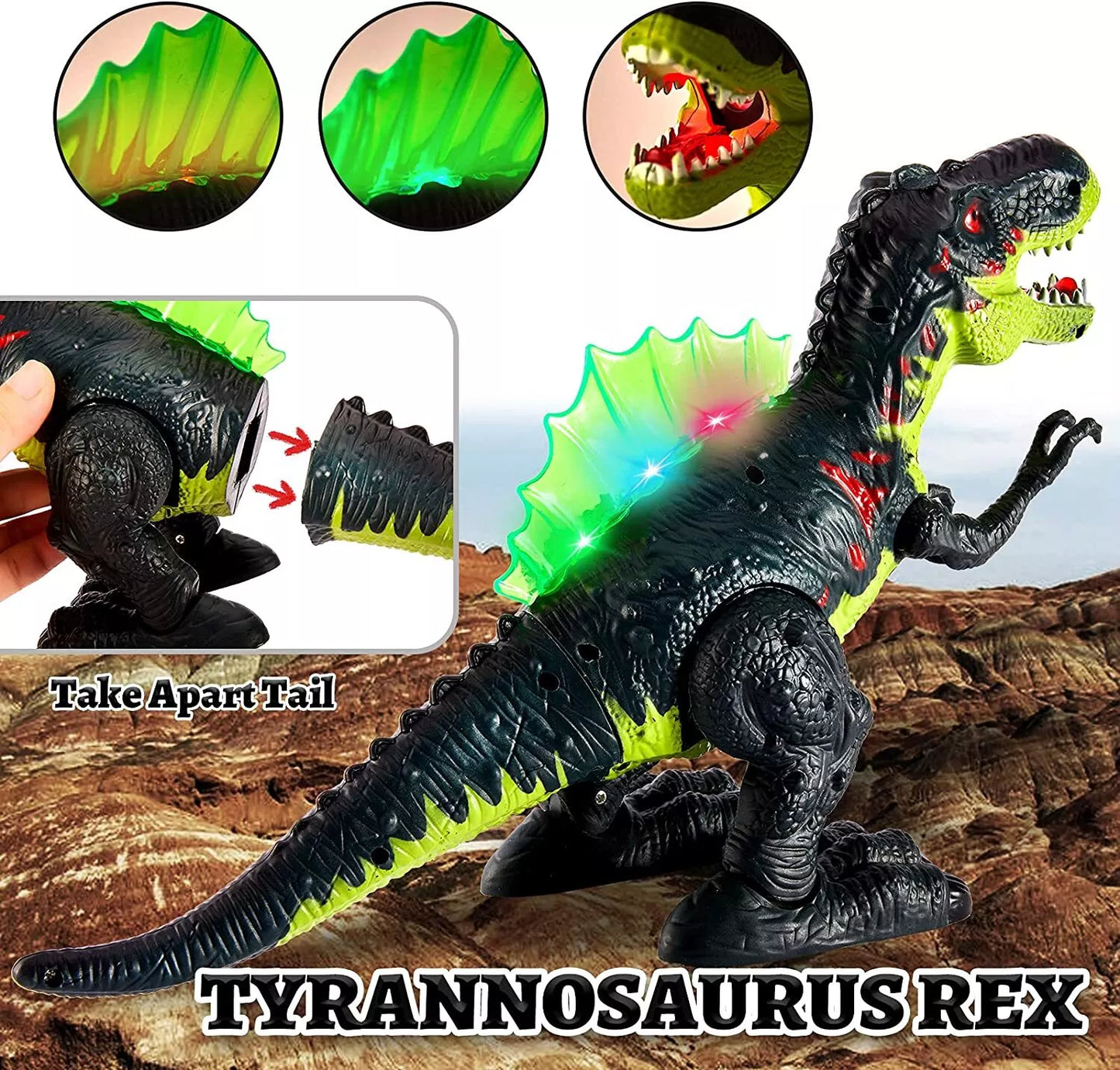 Dinosaurus sa efektom vatre