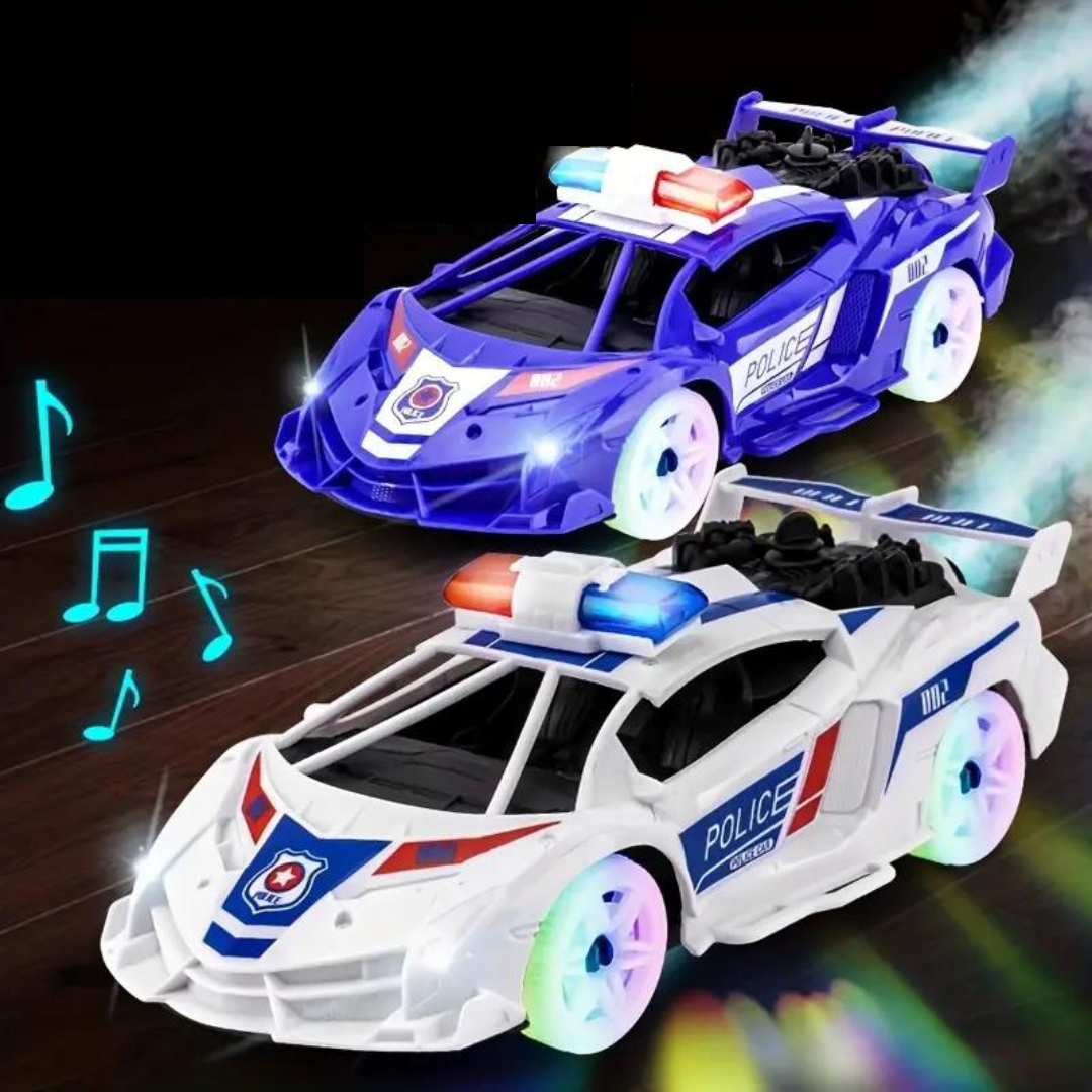 POLICIJSKI AUTO SA EFEKTOM DIMA