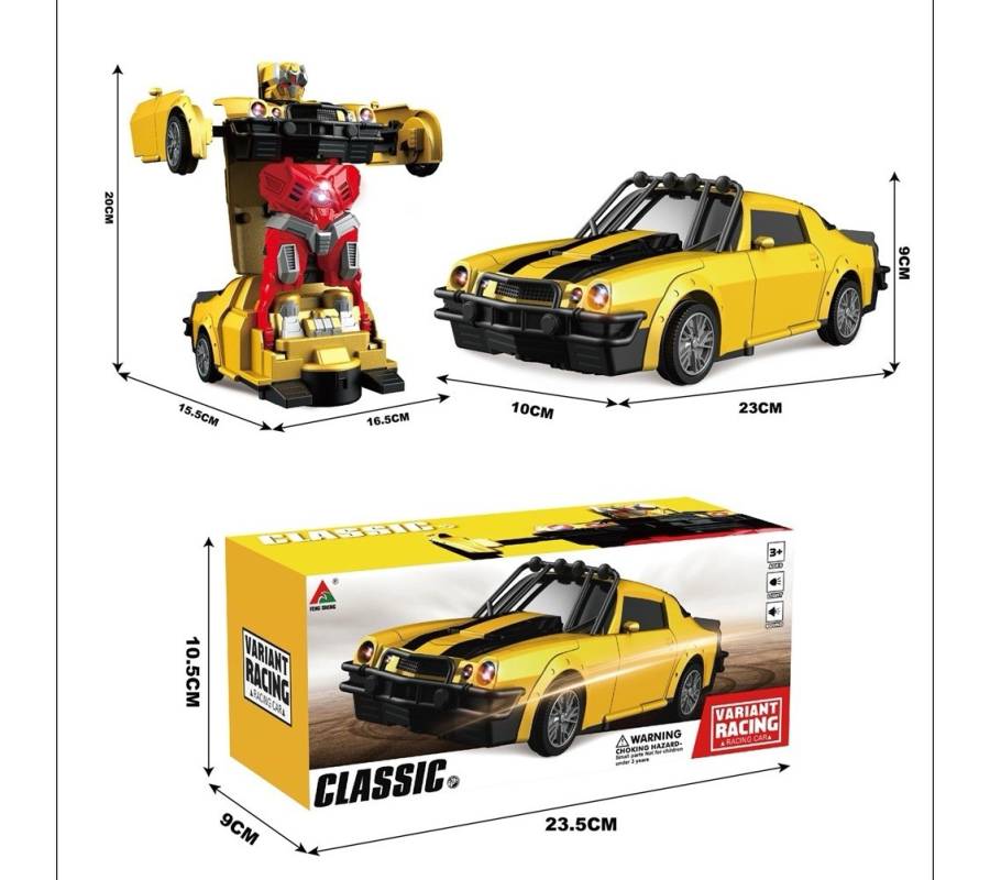 "Žuti Turbo Transformers" - igračka za decu