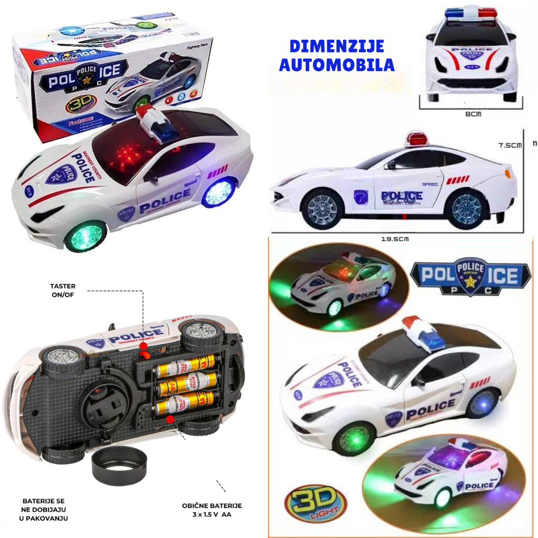 IGRAČKA - POLICIJSKI AUTOMOBIL